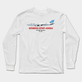 Boeing B747-400M - Kuwait Airways Long Sleeve T-Shirt